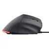Spēļu pele TRUST GXT 145 Rexxa labās rokas USB Type-A 12800 DPI, vadu, RGB ritenis, melna