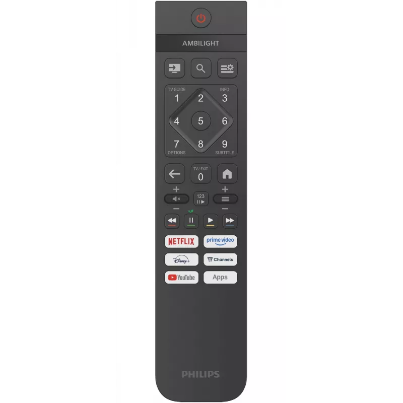 TV Philips Ambilight 43PUS8400/12 43 collas (109,2 cm) QLED 4K Ultra HD Smart TV Wi‑Fi Melns