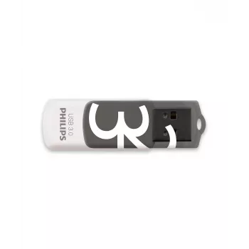 Philips Vivid USB zibatmiņa 64 GB USB Type-A 3.2 Gen 1 (3.1 Gen 1) Pelēka, Balta