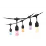 WiZ String Lights, viedā virknes gaisma, Wi-Fi/Bluetooth, melna, Wi-Fi 4 (802.11n), 802.11b, 802.11g, LED, plastmasa