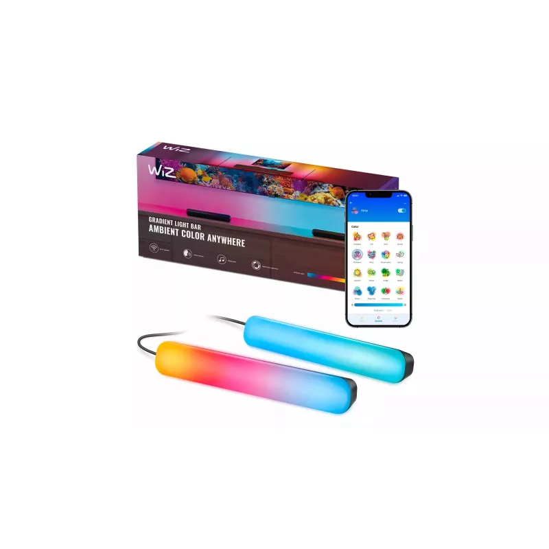 WiZ viedais apgaismojums Viedā galda lampa Wi-Fi/Bluetooth 8.2 W
