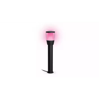 Viedais stāvgaismas/ceļa stabs Signify WiZ Bollard Starter Kit — LED, 220–240 V, melns, 108,5×108,5×518 mm