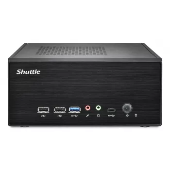 Shuttle XPC plāns Barebone XB860G2 - S1851, Intel H860, 1xDP, 2xHDMI, 2 PCIe sloti (1x 16X un 1x X1), 2x Intel LAN (1G + 2.5G), 8x USB, 3x M.2, 24/7 pastāvīga darbība