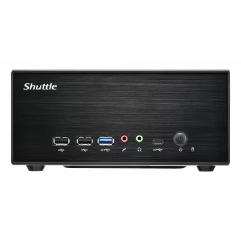 Shuttle XPC plāns Barebone XB860G2 - S1851, Intel H860, 1xDP, 2xHDMI, 2 PCIe sloti (1x 16X un 1x X1), 2x Intel LAN (1G + 2.5G), 8x USB, 3x M.2, 24/7 pastāvīga darbība