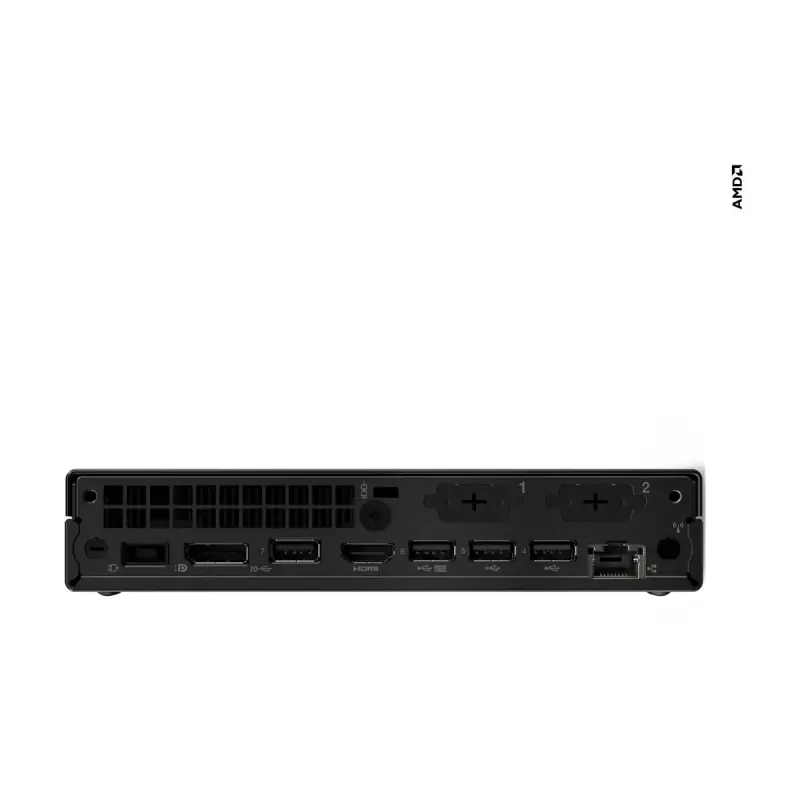 Lenovo ThinkCentre M75q Gen 5 12RQ001JMH mini dators, AMD Ryzen 7 PRO 8700GE, 32GB DDR5, 1TB SSD, Windows 11 Pro