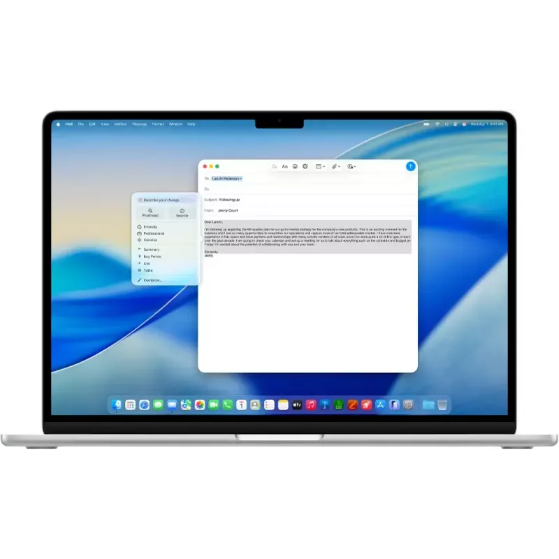 Planšetdators Apple MacBook Air M5 15,3 collu (38,9 cm) 16 GB RAM 512 GB SSD zils