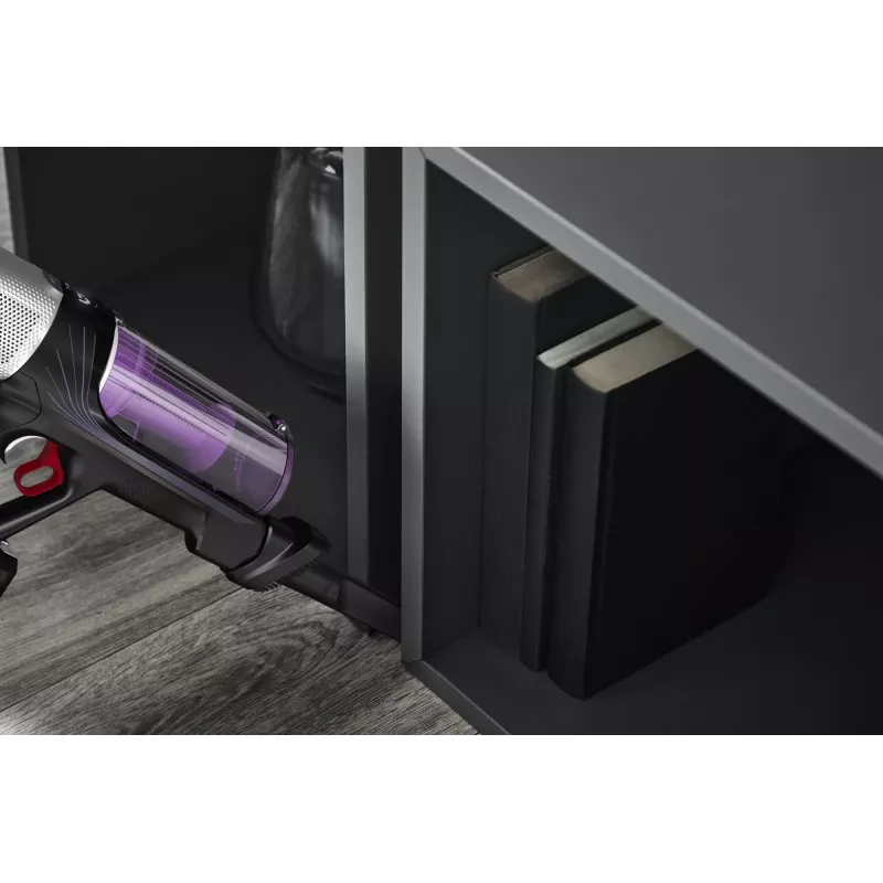 Rowenta RH2037 2-in-1 stick vacuum baterija Dry Bagless 0.4 L 250 W Melns, violeta