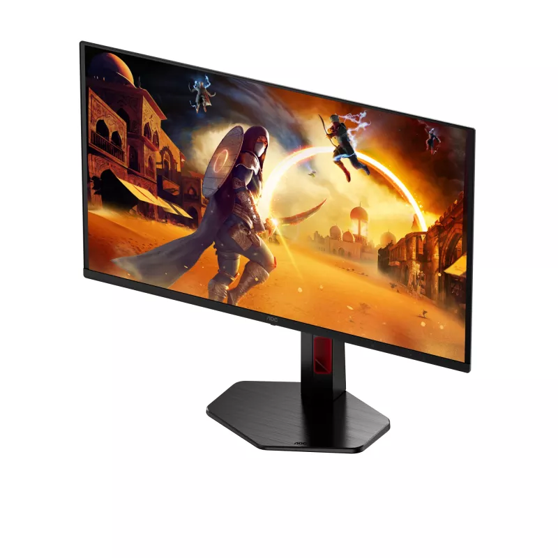 AOC G4 Q27G4ZDR datora monitors 67,3 cm (26,5 collas) 2560 x 1440 pikseļi Quad HD QD-OLED Melns, Sarkans