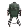 TARGUS Kamado Pro 22 collu grils Izmērs M (TunaBone) – keramiskais kamado, 22 collu cepšanas virsma, zaļš