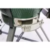 TARGUS Kamado Pro 22 collu grils Izmērs M (TunaBone) – keramiskais kamado, 22 collu cepšanas virsma, zaļš