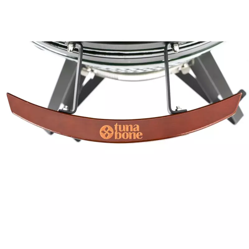 TARGUS Kamado Pro 22 collu grils Izmērs M (TunaBone) – keramiskais kamado, 22 collu cepšanas virsma, zaļš