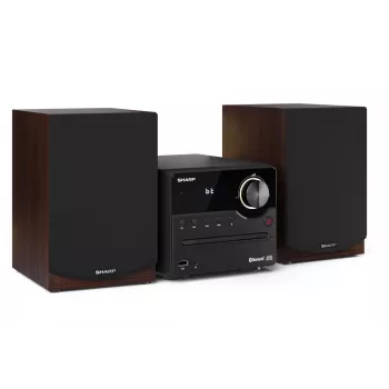 Sharp XL-B512(BR) mājas audio sistēma Home audio micro system 45 W Brūna