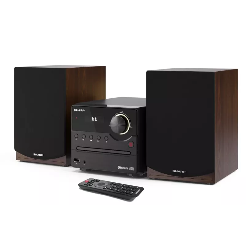 Sharp XL-B512(BR) mājas audio sistēma Home audio micro system 45 W Brūna