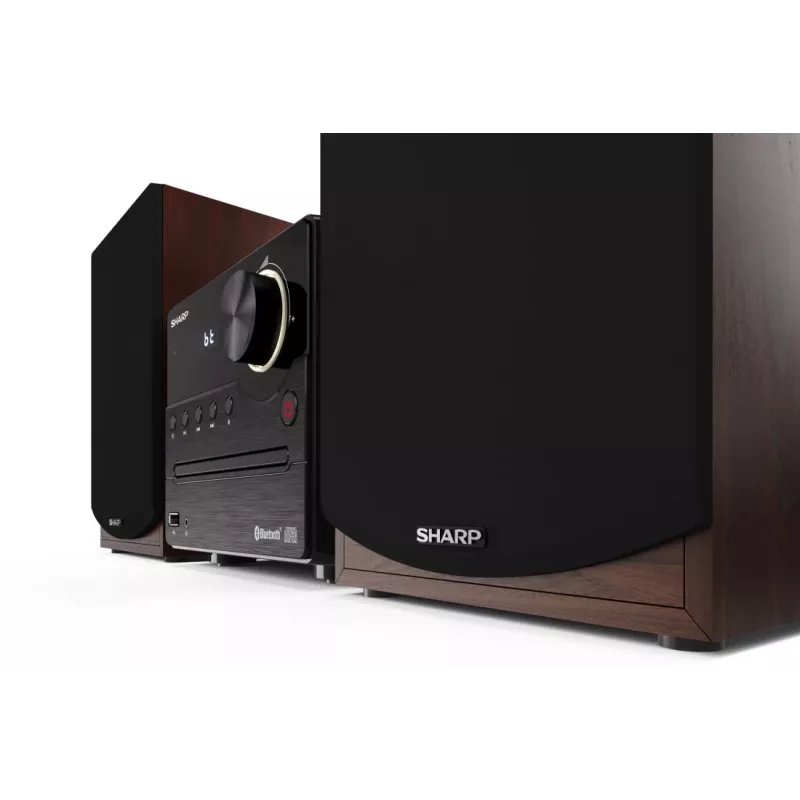 Sharp XL-B512(BR) mājas audio sistēma Home audio micro system 45 W Brūna