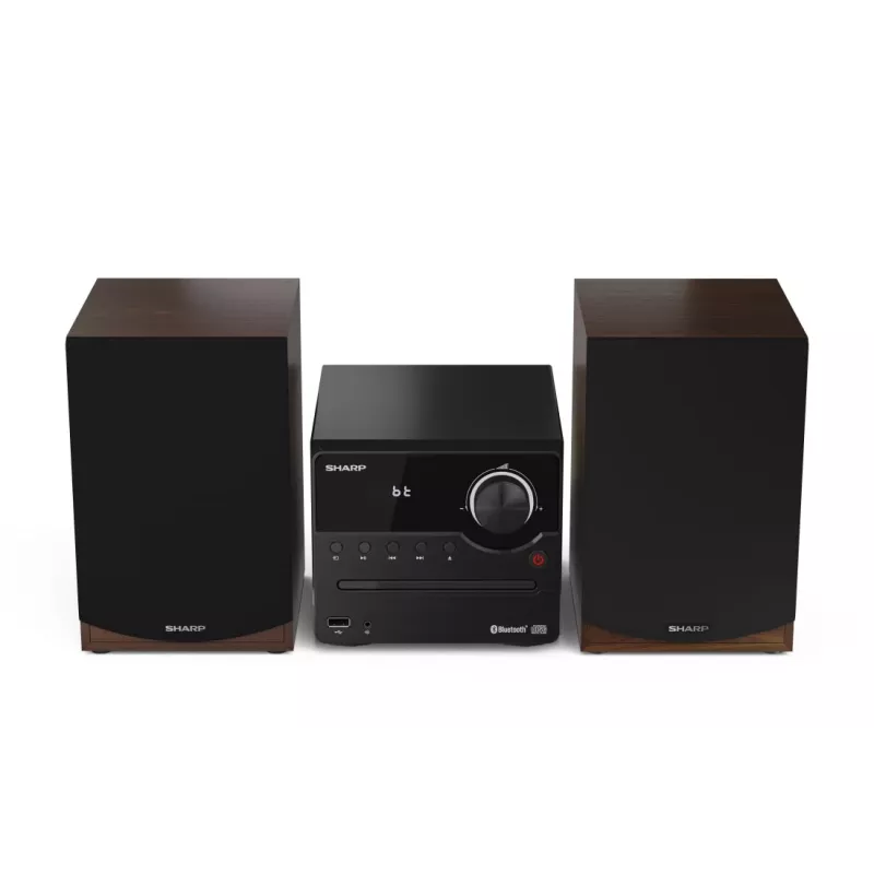 Sharp XL-B512(BR) mājas audio sistēma Home audio micro system 45 W Brūna