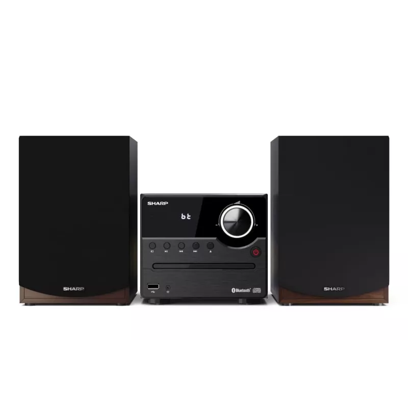 Sharp XL-B512(BR) mājas audio sistēma Home audio micro system 45 W Brūna