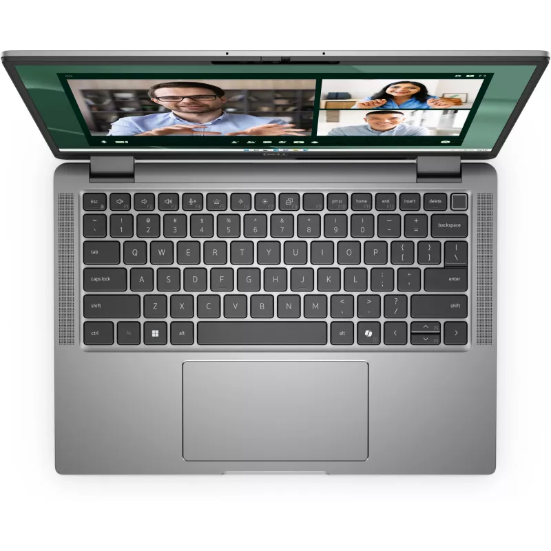 DELL Latitude 7350 2-in-1 Intel Core Ultra 5 135U Hybrid (2-in-1) 33,8 cm (13,3 collas) skārienekrāns Quad HD+ 16 GB LPDDR5x-SDRAM 512 GB SSD Wi-Fi 7 (802.11be) Windows 11 Pro German pelēka