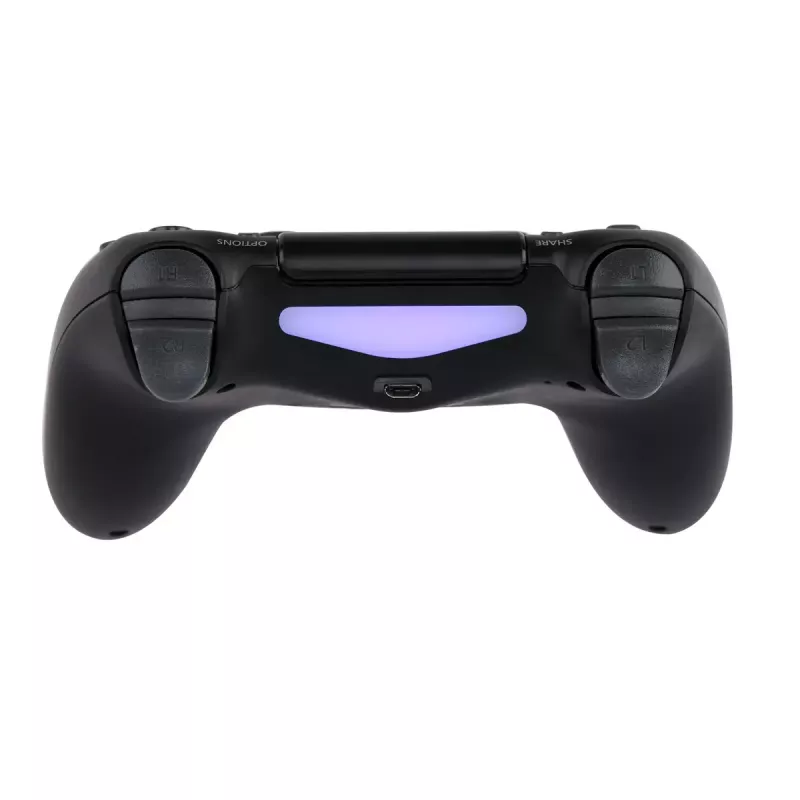 Spēļu kontrolieris GEMBIRD JPD-PS4BT-02 melns – Bluetooth, RF, USB, Li-ion baterija, PS4