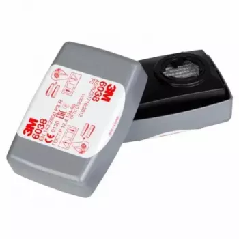 Gāzu un tvaiku filtrs 3M 6038 P3 filtrācija 80 gab.