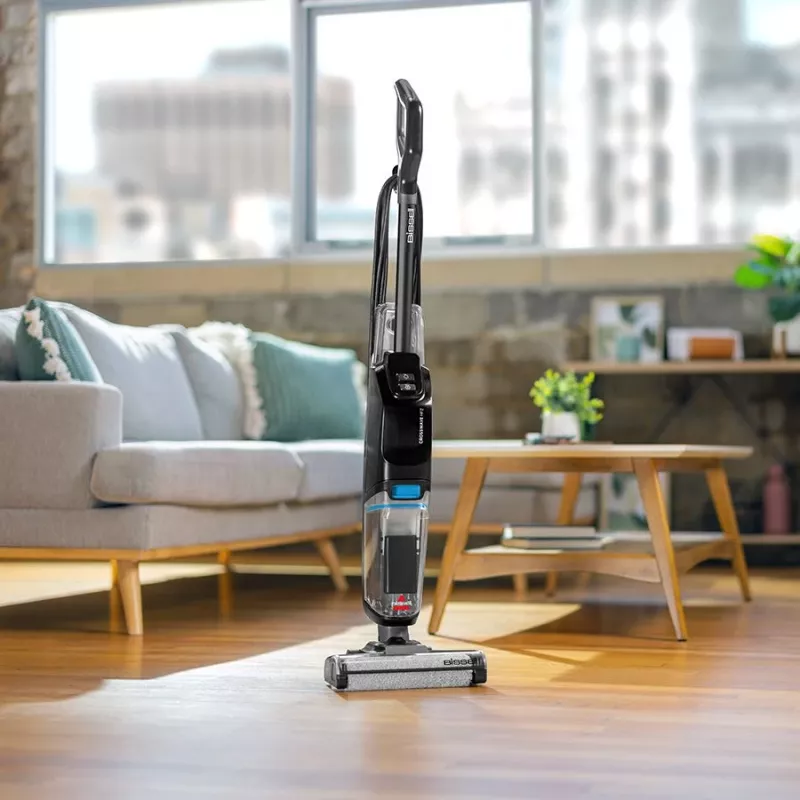 Bissell HF2 Pro vertikālais putekļsūcējs Ar akumulatoru Sausā un mitrā tīrīšana Bez maisiņa 340 W Melns