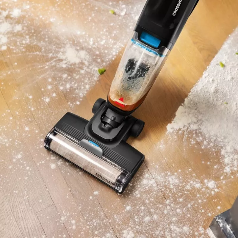 Bissell HF2 Pro vertikālais putekļsūcējs Ar akumulatoru Sausā un mitrā tīrīšana Bez maisiņa 340 W Melns