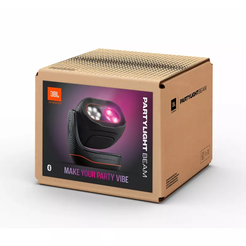 JBL PartyLight Beam Piemērota lietošanai iekštelpās Melna