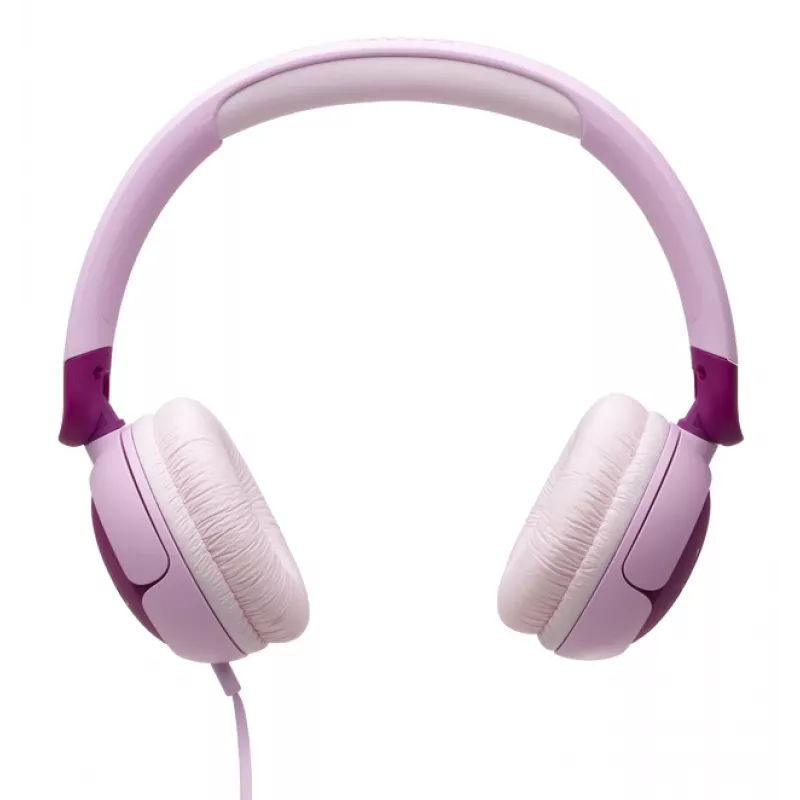 Headset JBL Junior 320 vadu, uzlikts uz auss, galvas stīpa, virsauss, 20–20000 Hz, 116,8 g, violets