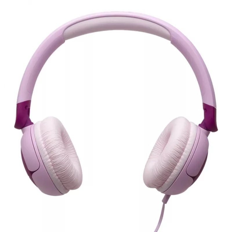 Headset JBL Junior 320 vadu, uzlikts uz auss, galvas stīpa, virsauss, 20–20000 Hz, 116,8 g, violets