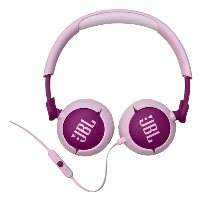 Headset JBL Junior 320 vadu, uzlikts uz auss, galvas stīpa, virsauss, 20–20000 Hz, 116,8 g, violets