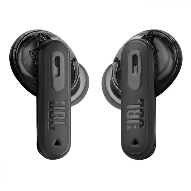 JBL Tune Beam 2 Ghost Edition austiņas bezvadu ieliekamās mūzikai/ikdienai Bluetooth melnas