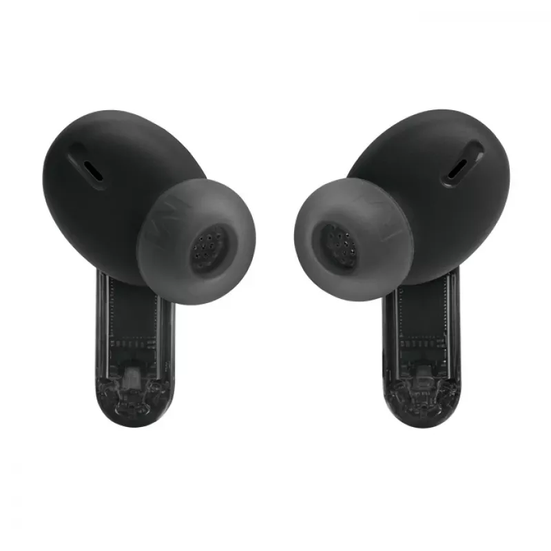 JBL Tune Beam 2 Ghost Edition austiņas bezvadu ieliekamās mūzikai/ikdienai Bluetooth melnas