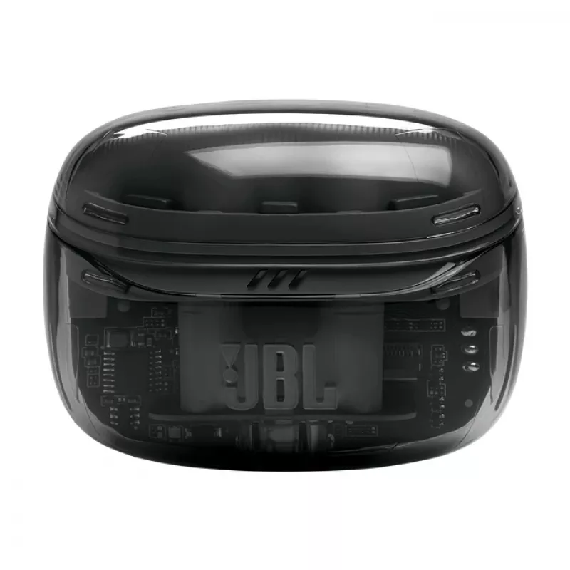 JBL Tune Beam 2 Ghost Edition austiņas bezvadu ieliekamās mūzikai/ikdienai Bluetooth melnas