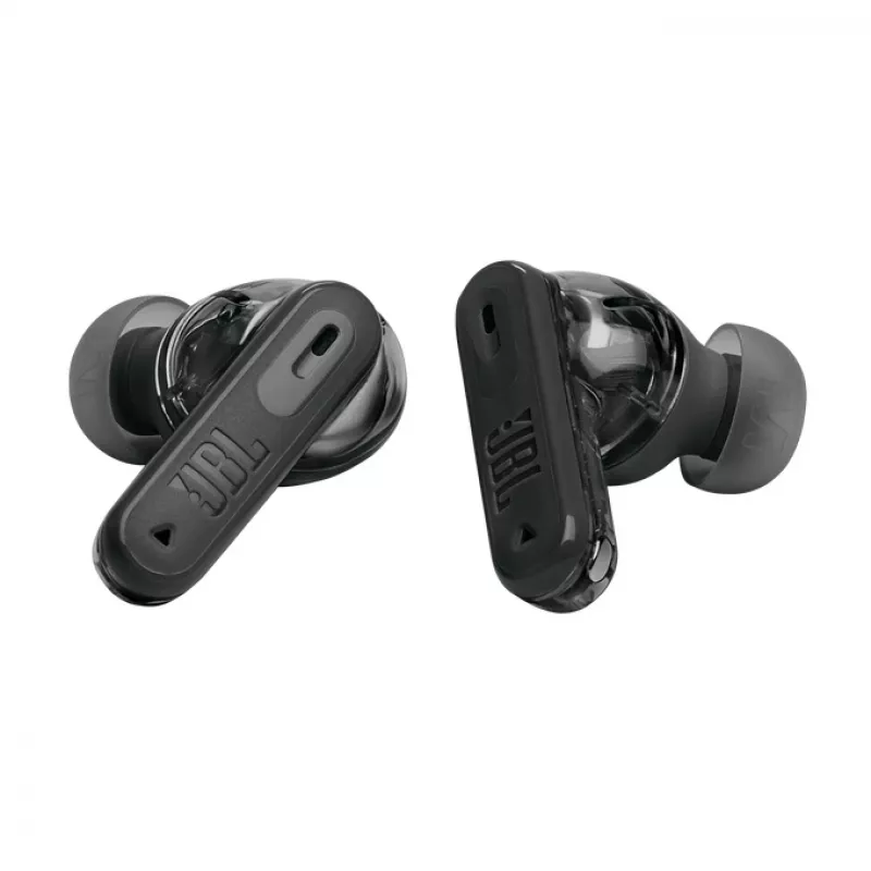 JBL Tune Beam 2 Ghost Edition austiņas bezvadu ieliekamās mūzikai/ikdienai Bluetooth melnas