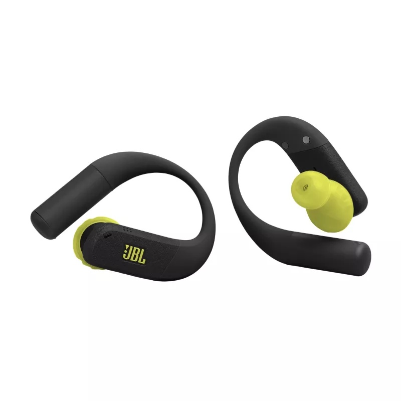 Bezvadu ievietojamais sporta austiņu komplekts JBL Endurance Peak 4 — Bluetooth, 20–20000 Hz, Melns/Brūns