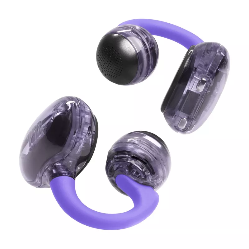 JBL Soundgear Clips austiņas True Wireless Stereo (TWS) auss āķis zvaniem/mūzikai Bluetooth violetas