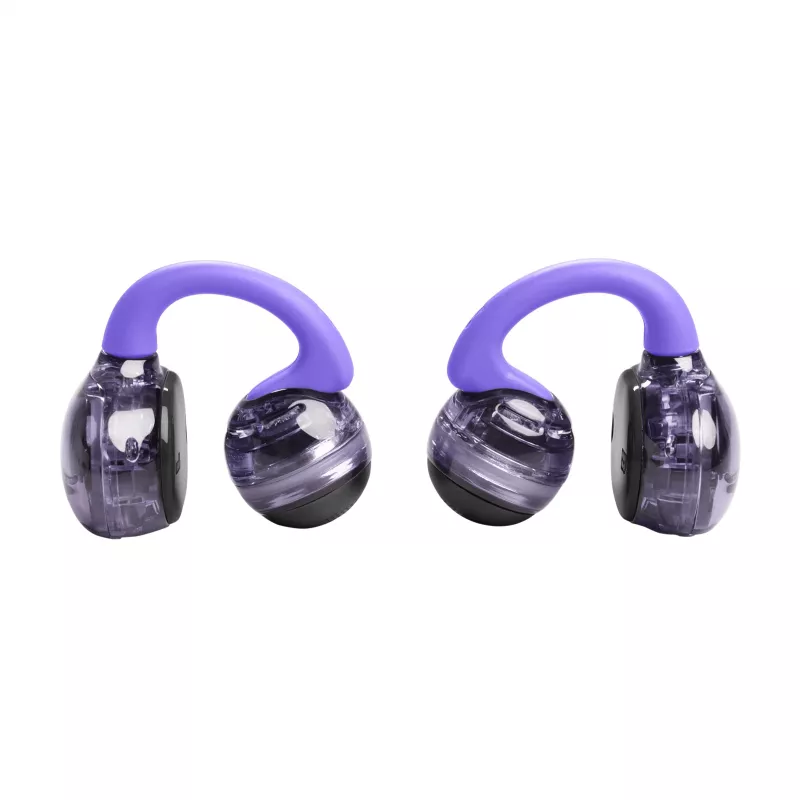 JBL Soundgear Clips austiņas True Wireless Stereo (TWS) auss āķis zvaniem/mūzikai Bluetooth violetas