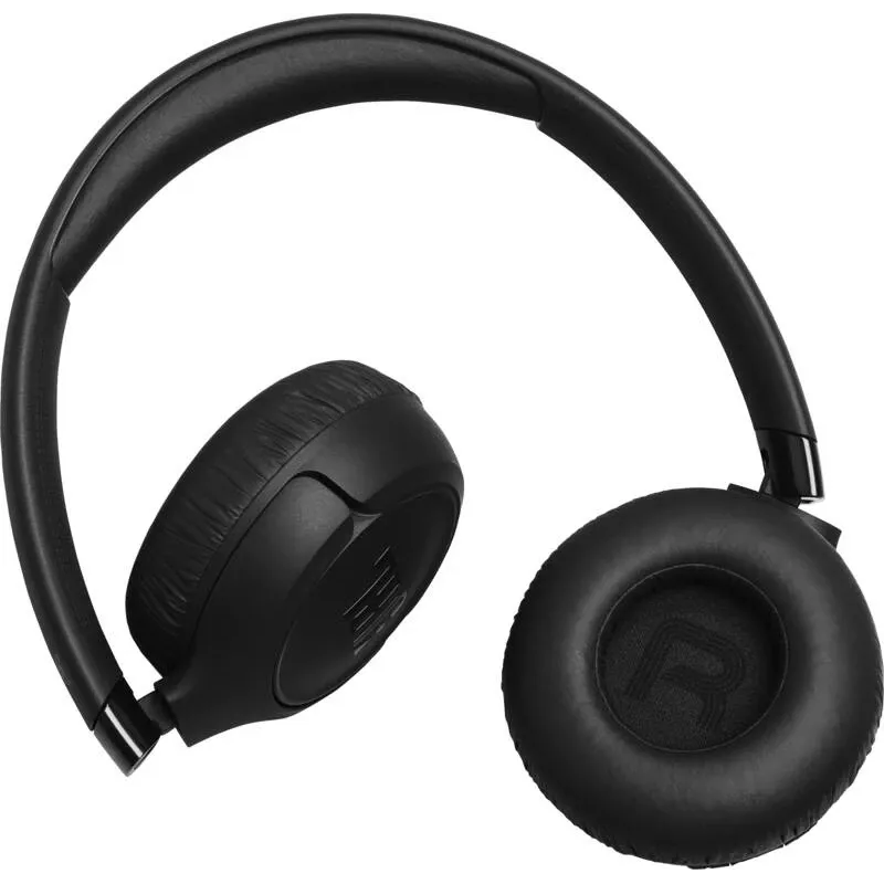 JBL Tune 680NC austiņas ar vadu un bezvadu savienojumu, galvas lentes veida, zvaniem/mūzikai, Bluetooth, melnas