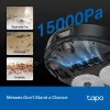 Robota putekļsūcējs TP-Link Tapo RV50 Pro Omni — 0,28 L putekļu tvertne, 5200 mAh baterija, bāzes stacija ar 3 L putekļu tvertni