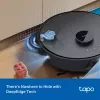 Robota putekļsūcējs TP-Link Tapo RV50 Pro Omni — 0,28 L putekļu tvertne, 5200 mAh baterija, bāzes stacija ar 3 L putekļu tvertni