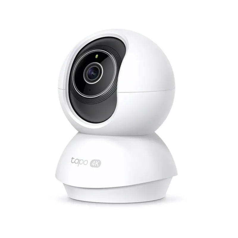 TP-LINK Tapo C250 | Pan/Tilt AI mājas drošības Wi-Fi kamera | PTZ | 8 MP | 4mm/F1.6 | H.265 | microSD karte līdz 512 GB