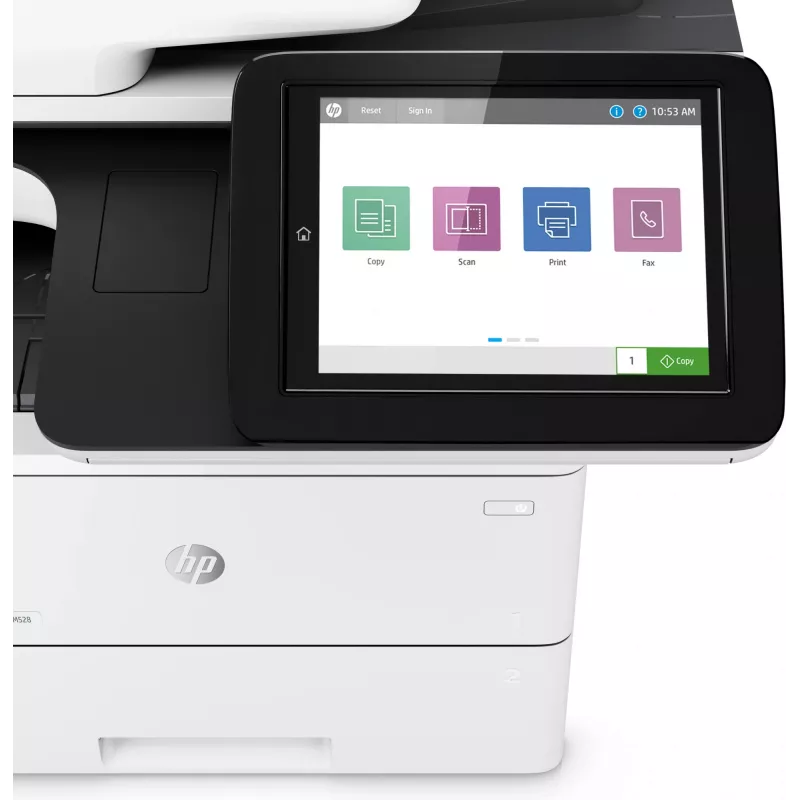 Daudzfunkciju printeris HP LaserJet Enterprise MFP M528f lāzera vienkrāsu druka