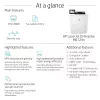 Printeris HP LaserJet Enterprise M612dn lāzera balts