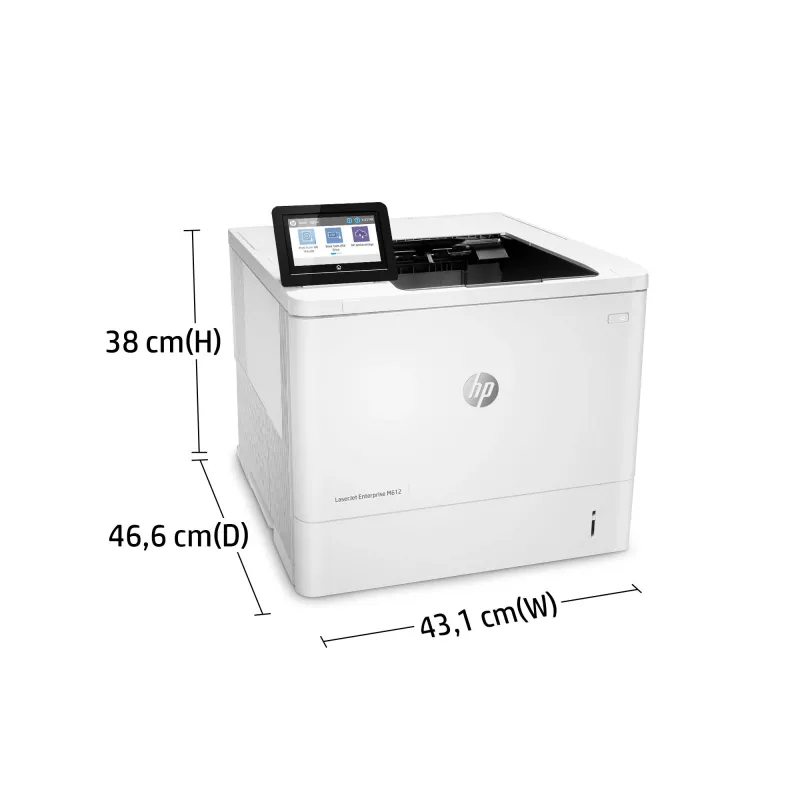 Printeris HP LaserJet Enterprise M612dn lāzera balts