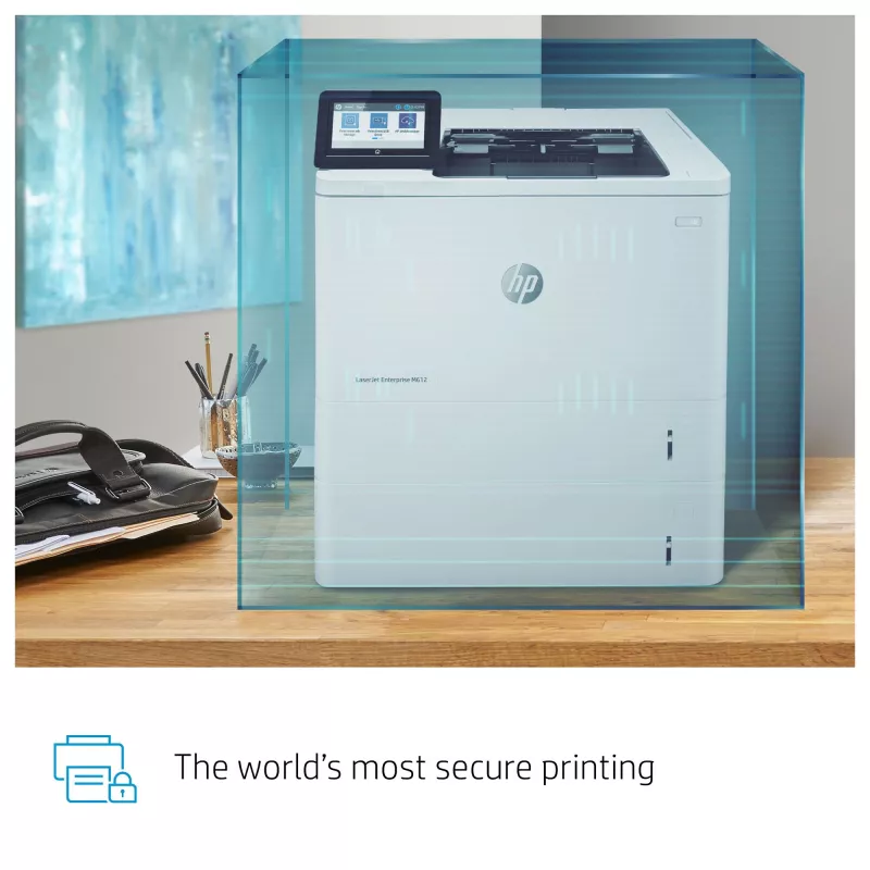 Printeris HP LaserJet Enterprise M612dn lāzera balts