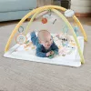 Fisher-Price Sensimals Simply Senses Newborn Gym bērnu aktivitāšu paklājiņš ar 6 sensoriskām rotaļlietām