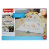 Fisher-Price Sensimals Simply Senses Newborn Gym bērnu aktivitāšu paklājiņš ar 6 sensoriskām rotaļlietām
