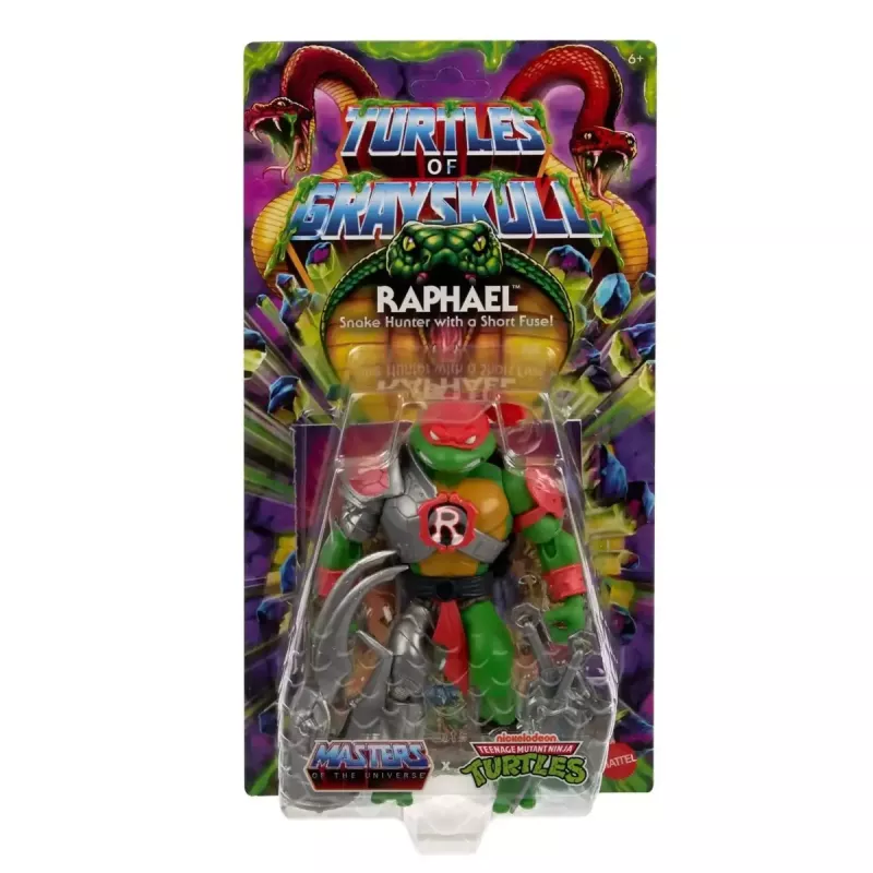 Action figure MATTEL Masters of the Universe Origins Raphael JBM99 – kolekcionējama rotaļlietu figūriņa