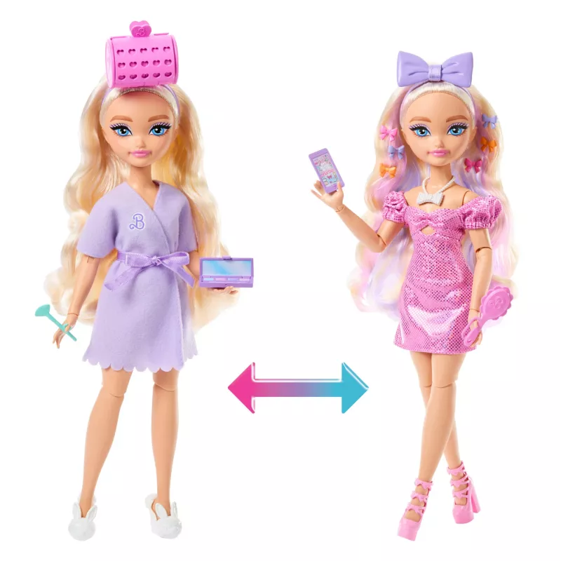 Barbie Dream Besties Malibu modes lelle ar pārsteiguma aksesuāriem un 15+ izskatiem