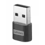 Lenovo 4X91C99226 kabeļa savienotāju pārveidotājs USB-C USB-A melns