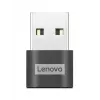Lenovo 4X91C99226 kabeļa savienotāju pārveidotājs USB-C USB-A melns